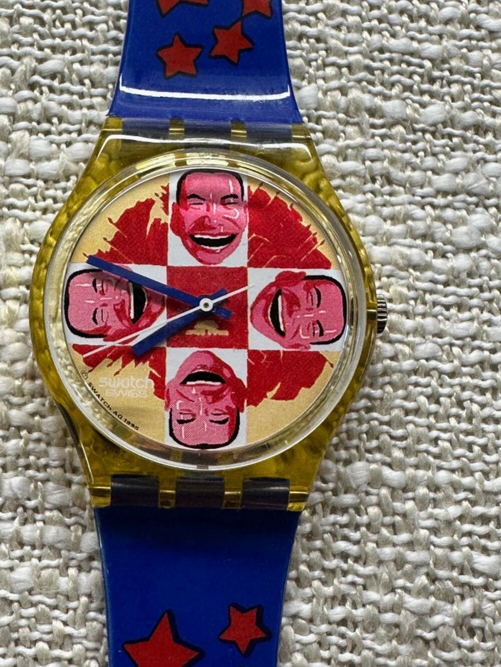 Swatch Watch Wild Laugh GJ117 Vintage 1996